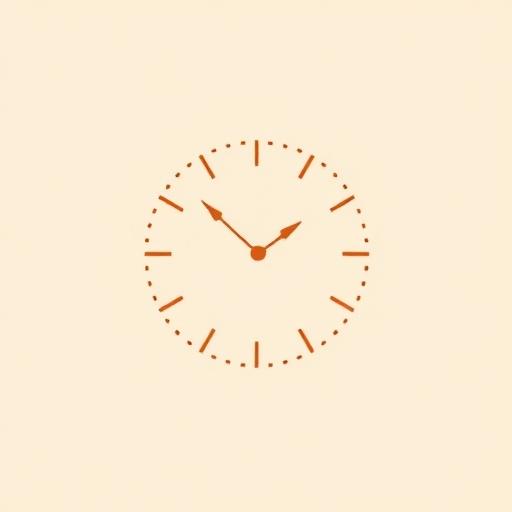 Illustration of a clock face